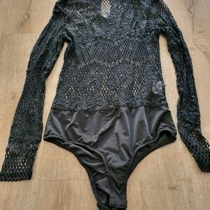 Bohemian Lace Body Suit Size 12